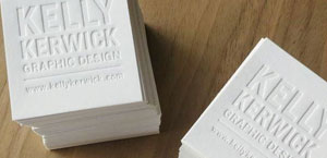 Letterpress Business Cards