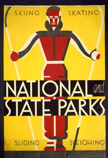 State Park Skating Poster