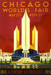 World fair Chicago poster