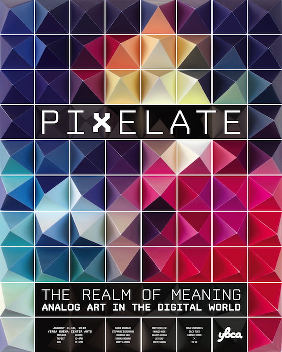 Pixelate poster by Matthew Lew