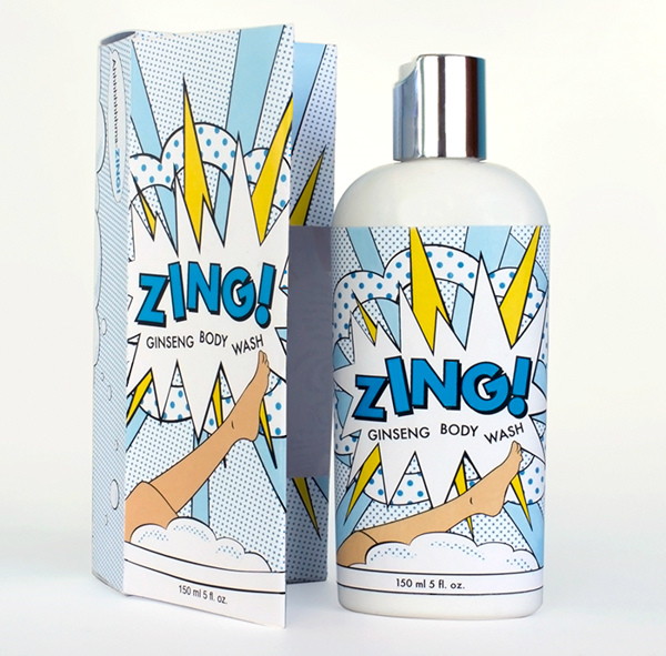 ZING packaging by Tiffany Matthews