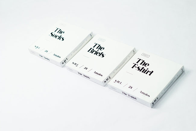 Good design Amatos shirt packaging