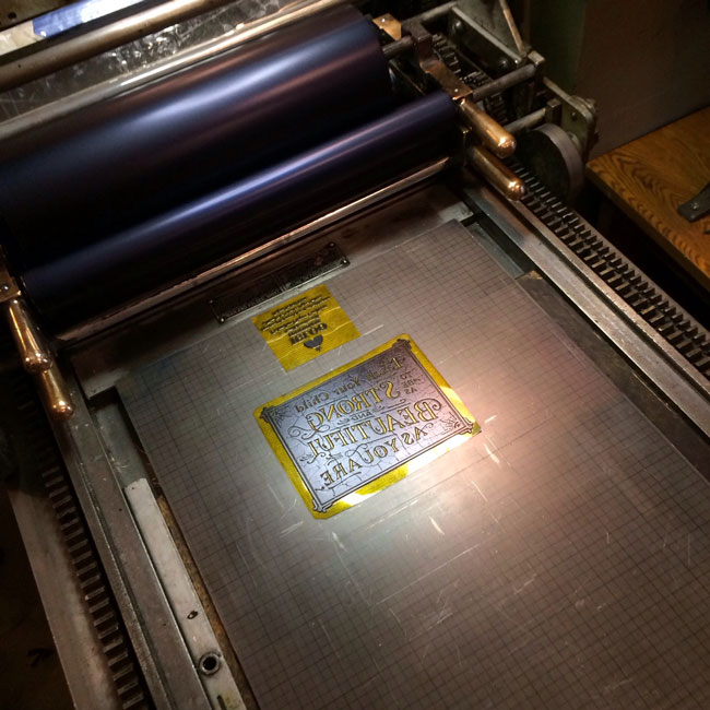 Letterpress printing photopolymer