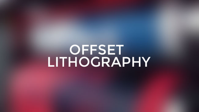 Offset lithography cover