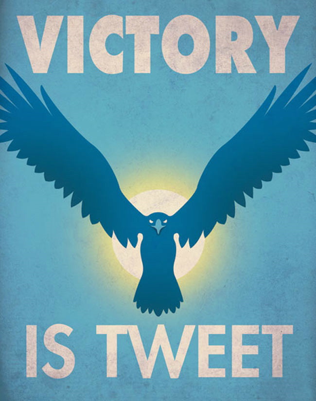 Victory is in a Tweet Poster