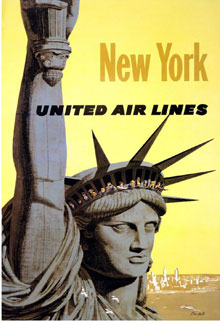 New York vintage poster