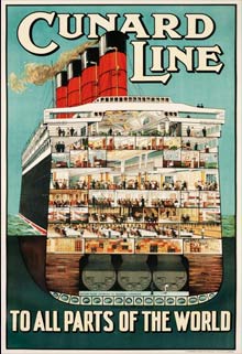 Vintage Poster Cruise Cunard