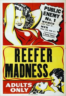 Reefer Madness Vintage poster