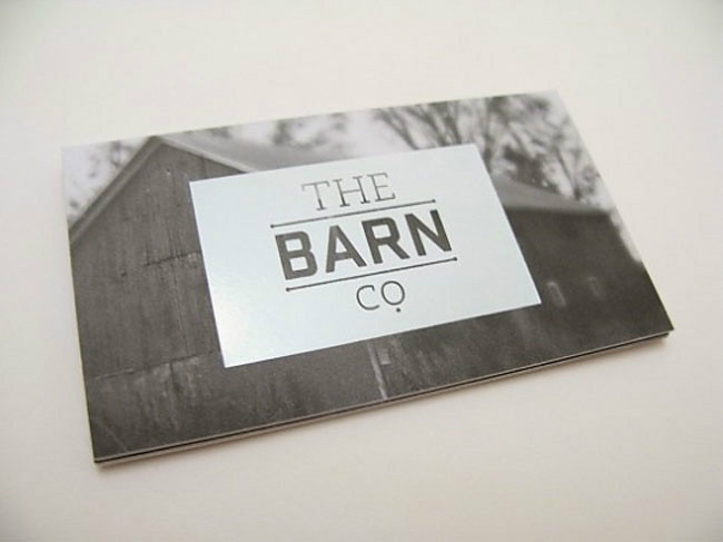 Flat design The Barn Co. 