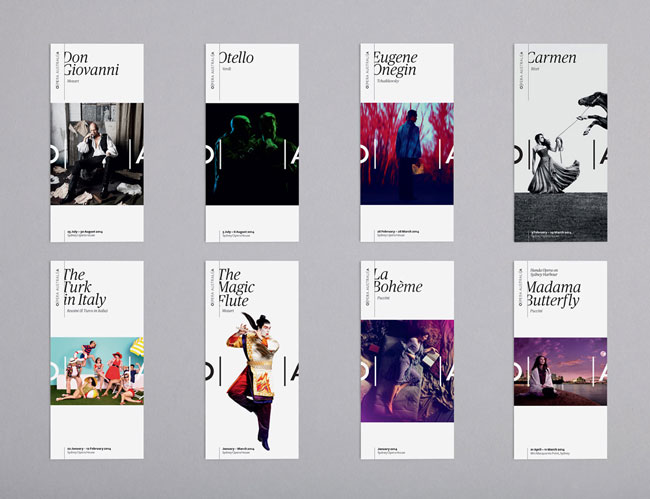 Brochure design idea Opera Australia