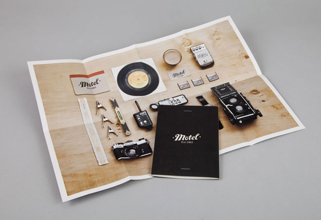 Brochure design ideas motel booklet
