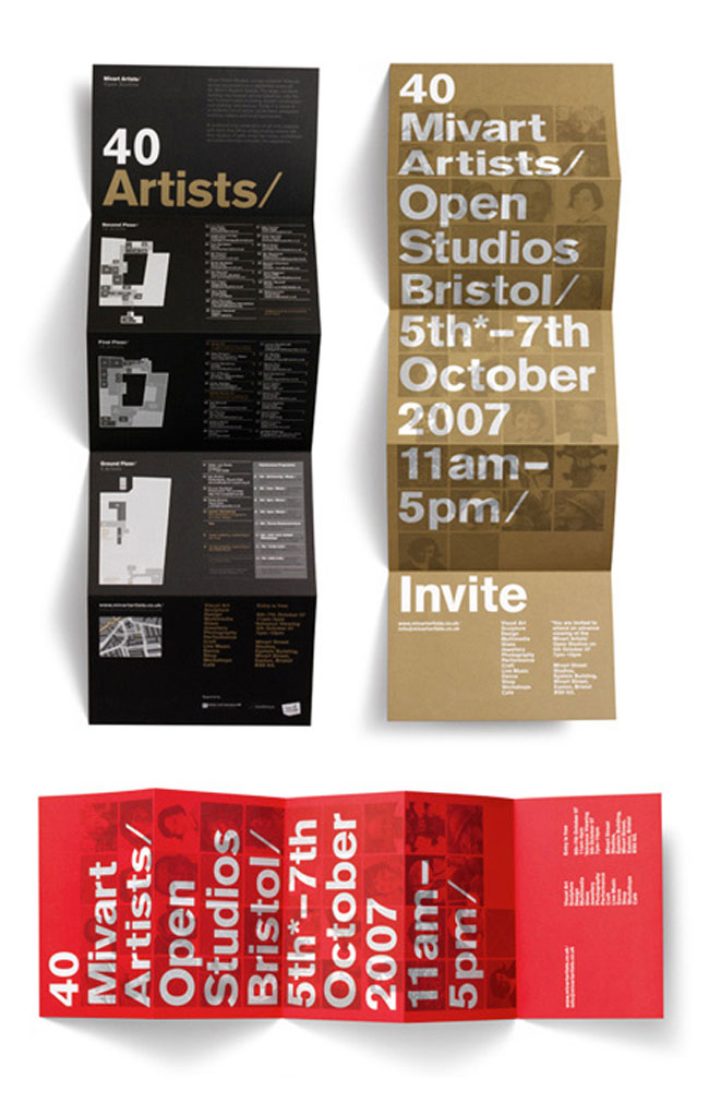 Brochure design ideas Mivart Studios