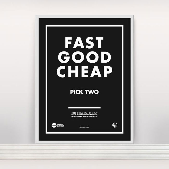 Motivational workspace printed posters Fast good cheap