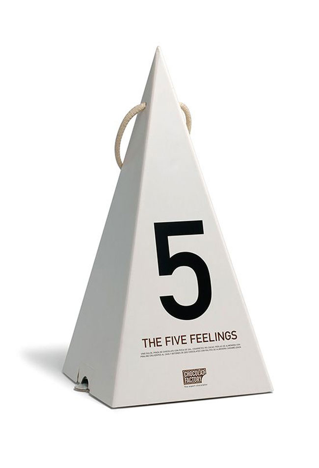 Good design Five Feelings Chocolat Factory