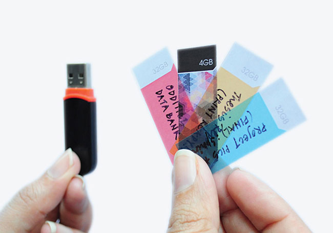 Good design USB stickies