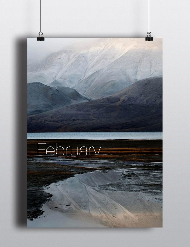 Good design Perpetual Calendar minimalist