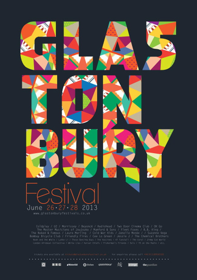 glastonbury festival poster