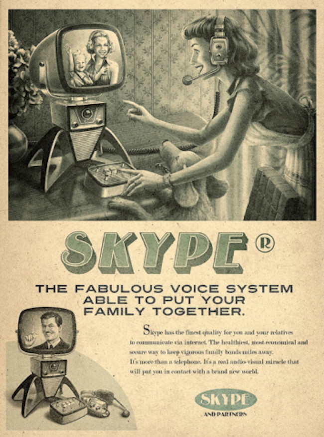 Skype Push to Speak Poster
